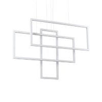 Ideal Lux Frame SP Rettangolo LED-Pendelleuchte