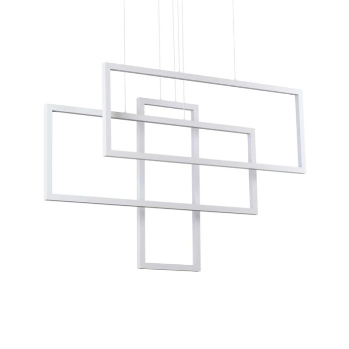 Ideal Lux Frame SP Rettangolo LED-Pendelleuchte