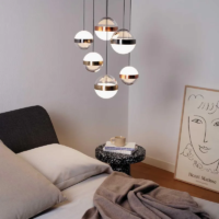Ideal Lux Galaxy SP6 LED-Pendelleuchte