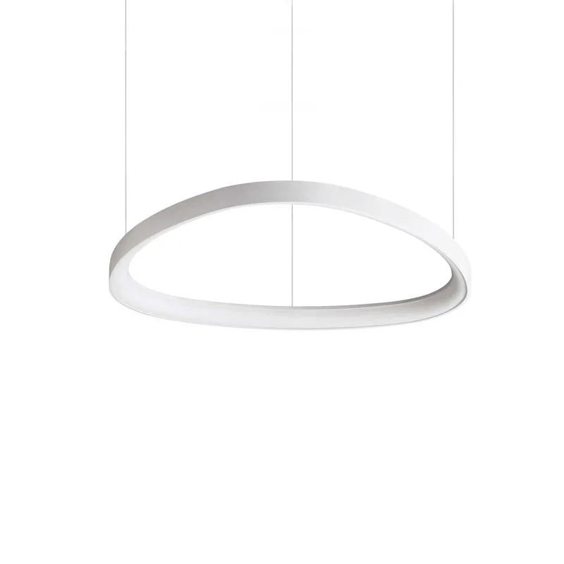 Ideal Lux Gemini LED-Pendelleuchte Ø 61 cm weiss