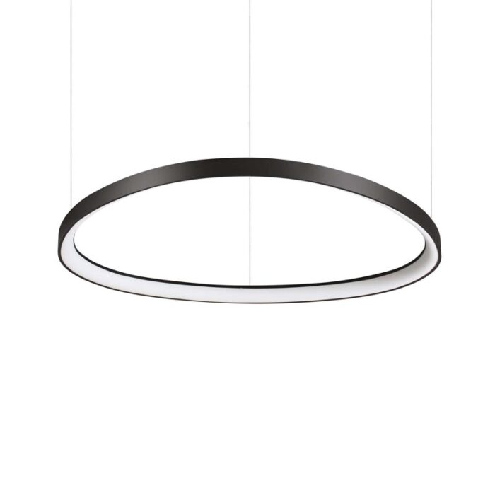 Ideal Lux Gemini LED-Pendelleuchte Ø 81 cm schwarz