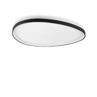 Ideal Lux Gemini LED-Deckenleuchte Ø 61 cm schwarz