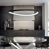 Ideal Lux Gemini LED-Pendelleuchte Ø 81 cm
