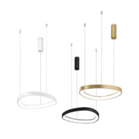 Ideal Lux Gemini LED-Pendelleuchte Ø 61 cm Rückläufer – Bild 2