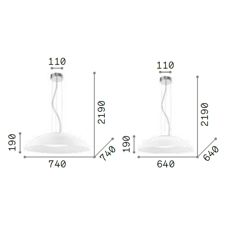 Ideal Lux Lena Pendelleuchte – Bild 5