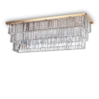 Ideal Lux Martinez Deckenleuchte Gold