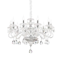 Ideal Lux Negresco Kronleuchter 10-flammig transparent