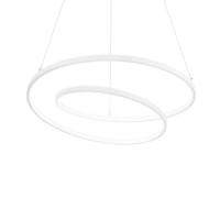 Ideal Lux Oz LED-Pendelleuchte Ø 80 cm weiss