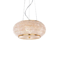 Ideal Lux Pashà Pendelleuchte Gold 40 cm