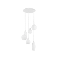Ideal Lux Soft SP6 Pendelleuchte weiss
