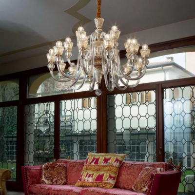 Ideal Lux Strauss Kronleuchter 18-flammig