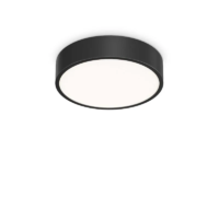 Ideal Lux Ray LED-Deckenleuchte schwarz 35 cm