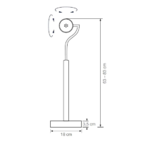 VS Manufaktur BullEYE-T LED-Tischleuchte – Bild 3