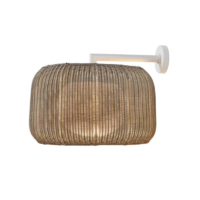 Bover Fora A LED-Wandleuchte Outdoor Beige