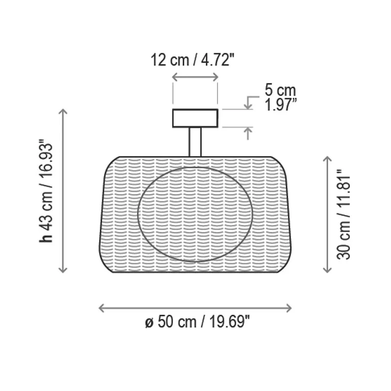 Bover Fora PF LED-Deckenleuchte Outdoor – Bild 6