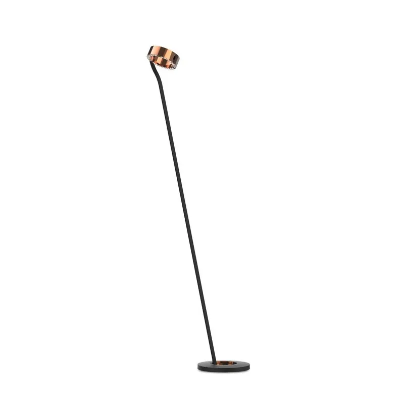 CHRISTOPH c.Ray floor L LED-Stehleuchte Pure Gold Stealth Black