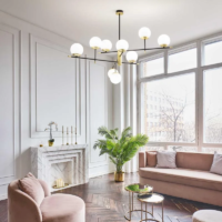 Ideal Lux Gourmet Deckenleuchte 9-flammig
