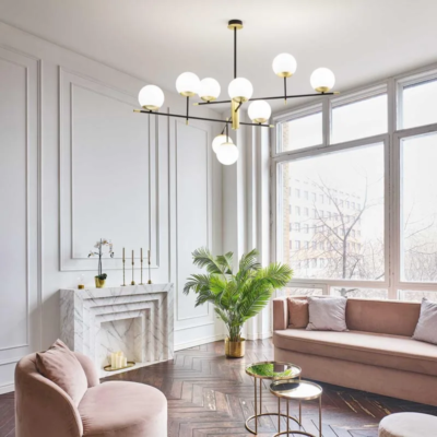 Ideal Lux Gourmet Deckenleuchte 9-flammig