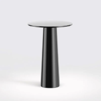 IP44.DE Lix Mini Akku-Tischleuchte Dark Chrome