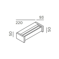 IP44.DE Slat one LED-Außenwandleuchte – Bild 11