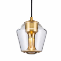 less’n’more Ethics GPL Pendelleuchte LED Glasschirm Kristall