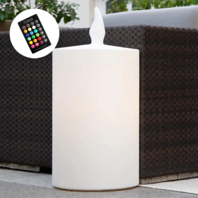 8 seasons design Shining Candle RGB 2-3 80 cm