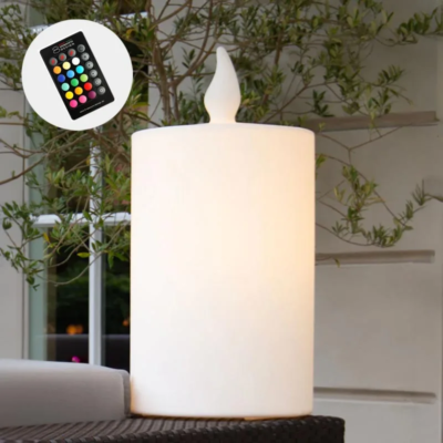 8 seasons design Shining Candle RGB 80 cm