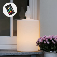 8 seasons design Shining Candle RGB 60 cm