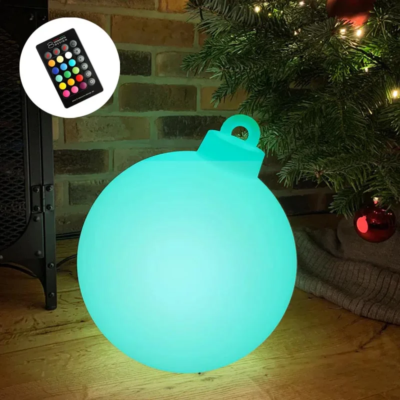 8 seasons design Shining Christmas Ball RGB