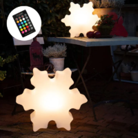 8 seasons design Dekoleuchte Shining Crystal RGB – Bild 2