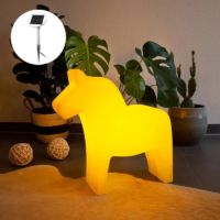 8 seasons design Shining Dala Horse Solar – Bild 2