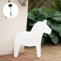 8 seasons design Shining Dala Horse Solar – Bild 5