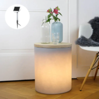 8 seasons design Leuchttisch Shining Drum Solar inkl. Deckel – Bild 2