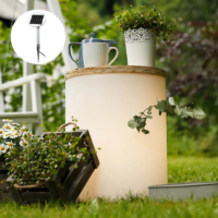 8 seasons design Leuchttisch Shining Drum Solar inkl. Deckel – Bild 5