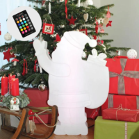 8 seasons design Shining Santa RGB