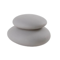 8 seasons design Dekoleuchte Shining Stone grau 69 cm