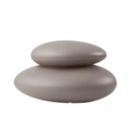 8 seasons design Dekoleuchte Shining Stone taube 69 cm