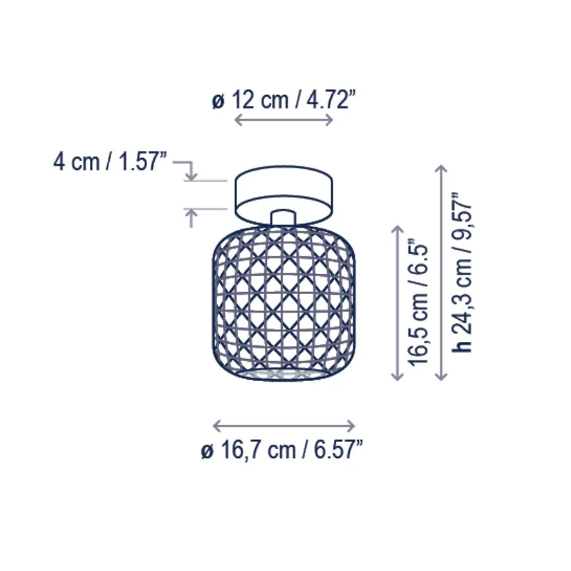 Bover Nans PF/16 LED-Deckenleuchte Outdoor – Bild 5