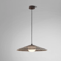 Bover Nans S/55 Outdoor LED-Pendelleuchte braun