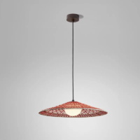 Bover Nans S/55 Outdoor LED-Pendelleuchte rot