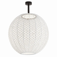 Bover Nans Spehre PF/80 Outdoor LED-Deckenleuchte beige