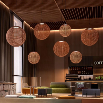 Bover Nans Spehre S/80 Outdoor LED-Pendelleuchte