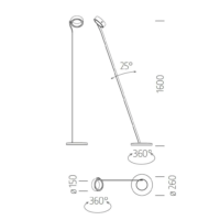 CHRISTOPH c.Ray floor L LED-Stehleuchte – Bild 7