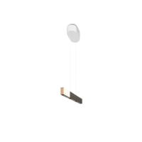 CHRISTOPH c.Blade pendant M LED-Pendelleuchte Pure Gold