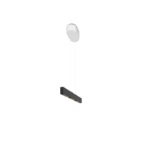CHRISTOPH c.Blade pendant M LED-Pendelleuchte Stealth Black