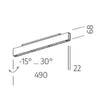 CHRISTOPH c.Blade spot M LED-Deckenleuchte – Bild 14