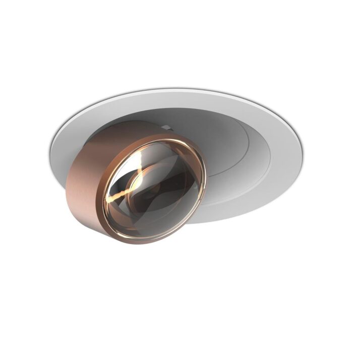 CHRISTOPH c.Flap recessed LED-Einbaustrahler Brushed Bronze