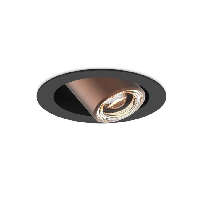 CHRISTOPH c.Jet recessed LED-Einbaustrahler Brushed Bronze/Stealth Black