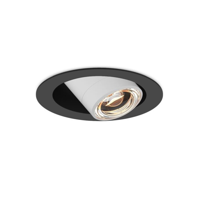 CHRISTOPH c.Jet recessed LED-Einbaustrahler Satin White/Stealth Black