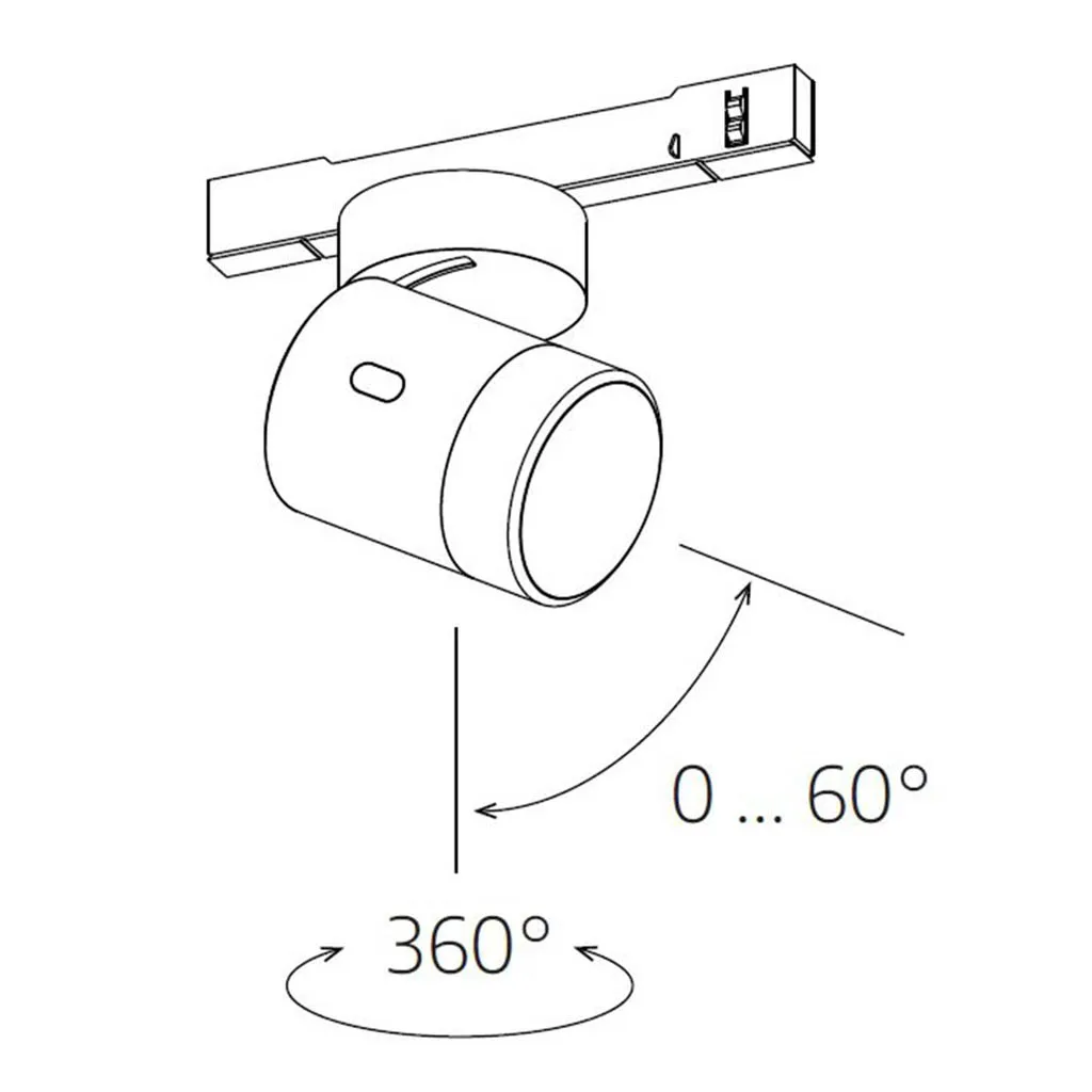 CHRISTOPH c.Jet track LED-Stromschienenstrahler – Bild 23